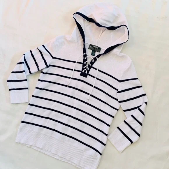 Lauren Ralph Lauren Hooded Sweater - Picture 2 of 5